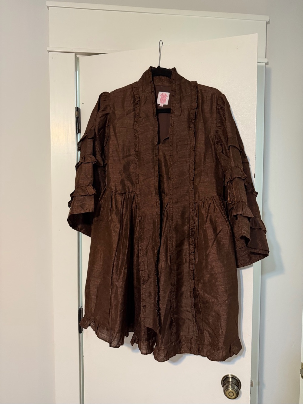 Elizabeth Wilson Josephine Dress in Chocolate